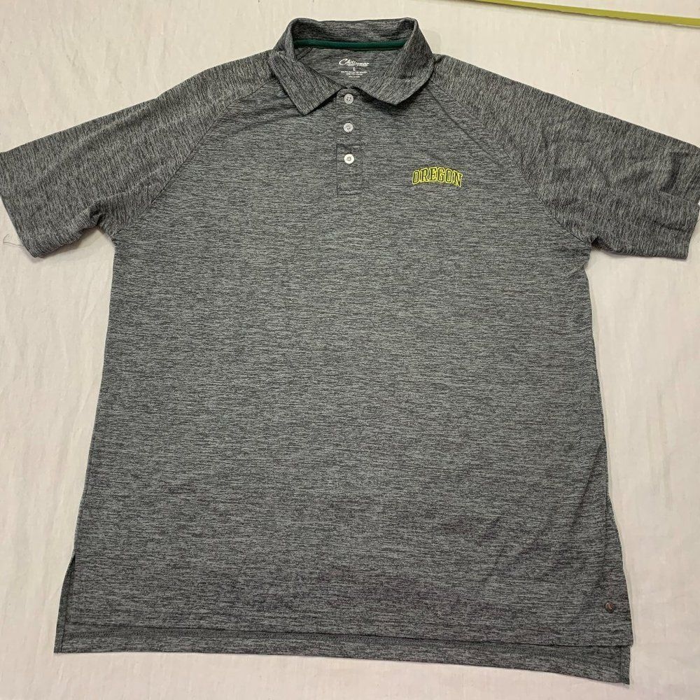 🪴 CHILIWEAR MENS OREGON ATHLETIC POLO SHIRT SIZE L 🪴